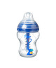 زجاجة رضاعة أدفانسد مضادة للمغص 1 × 260 ملل بحلمة تدفق بطيء من تومي تيبي - للأولاد image number 1